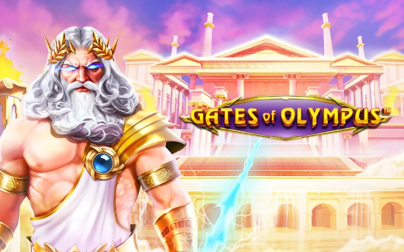 Play the popular Gates of Olympus slot